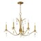 Maxim Lighting Eden 5-Light Chandelier, Charcoal Gold Leaf 12745CHGL - alternate 1